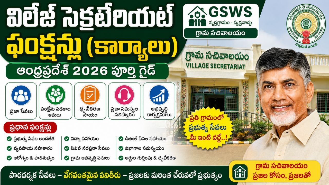 Village Secretariat Functions