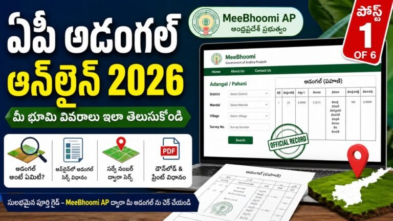 AP Adangal Online