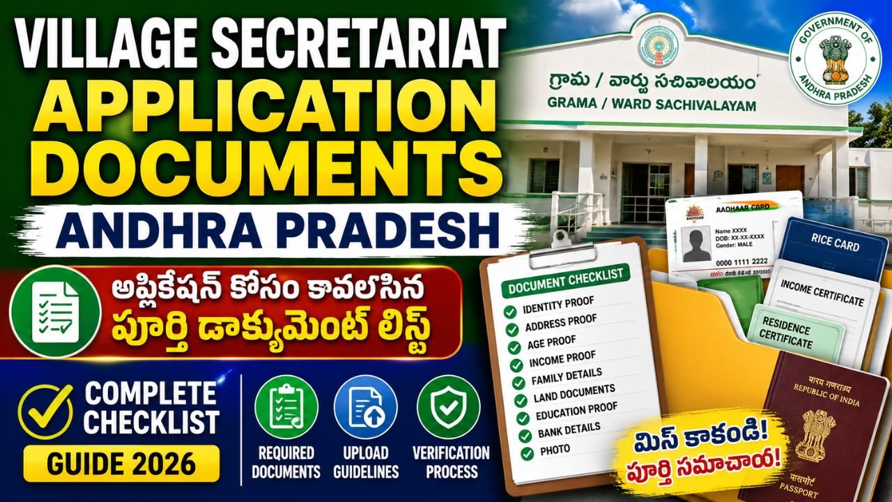 Village Secretariat Application Documents
